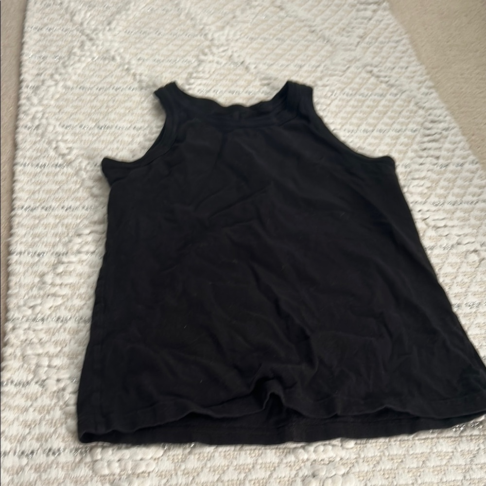 Black Sleeveless Women's Top